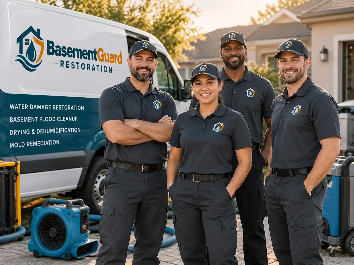 Basement Water Damage Restoration company in Left Hand, WV